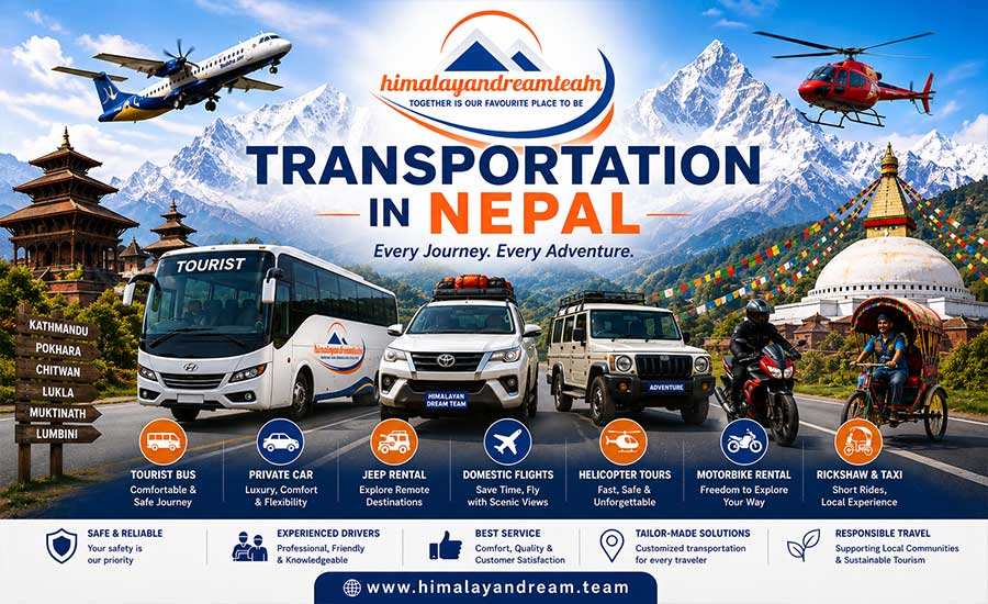 Transportation in Nepal: Complete Travel Guide for Tourists (2026)