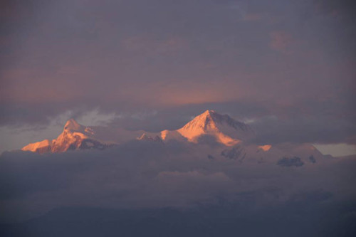 Sunset At Sarangkot