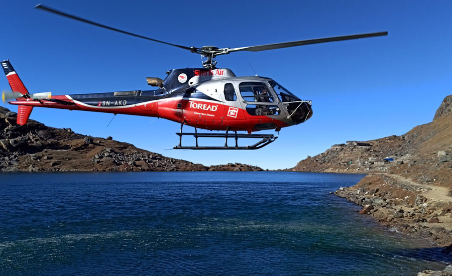 Helicopter Tours in Nepal: Aerial Views of the Himalayas