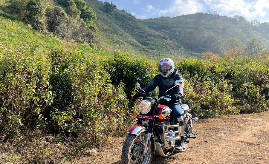 Short Motorbike Ride Near Kathmandu