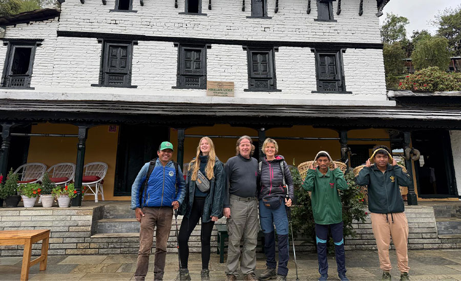 Comfort ABC Trek with Helicopter Return