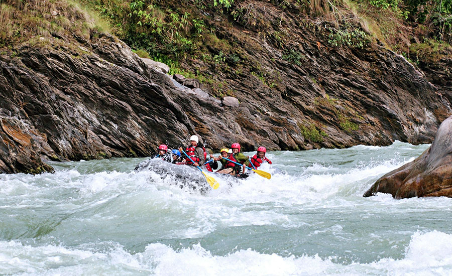 Rafting in Nepal